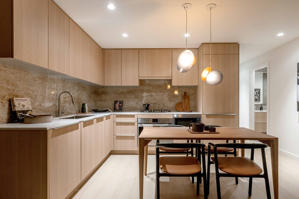 Kitchen Detail, Two Bedroom