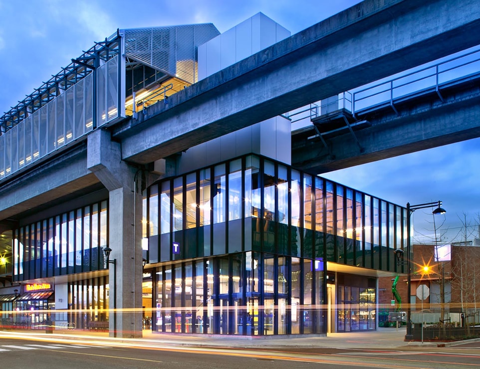 Surrey Central Station, Exterior